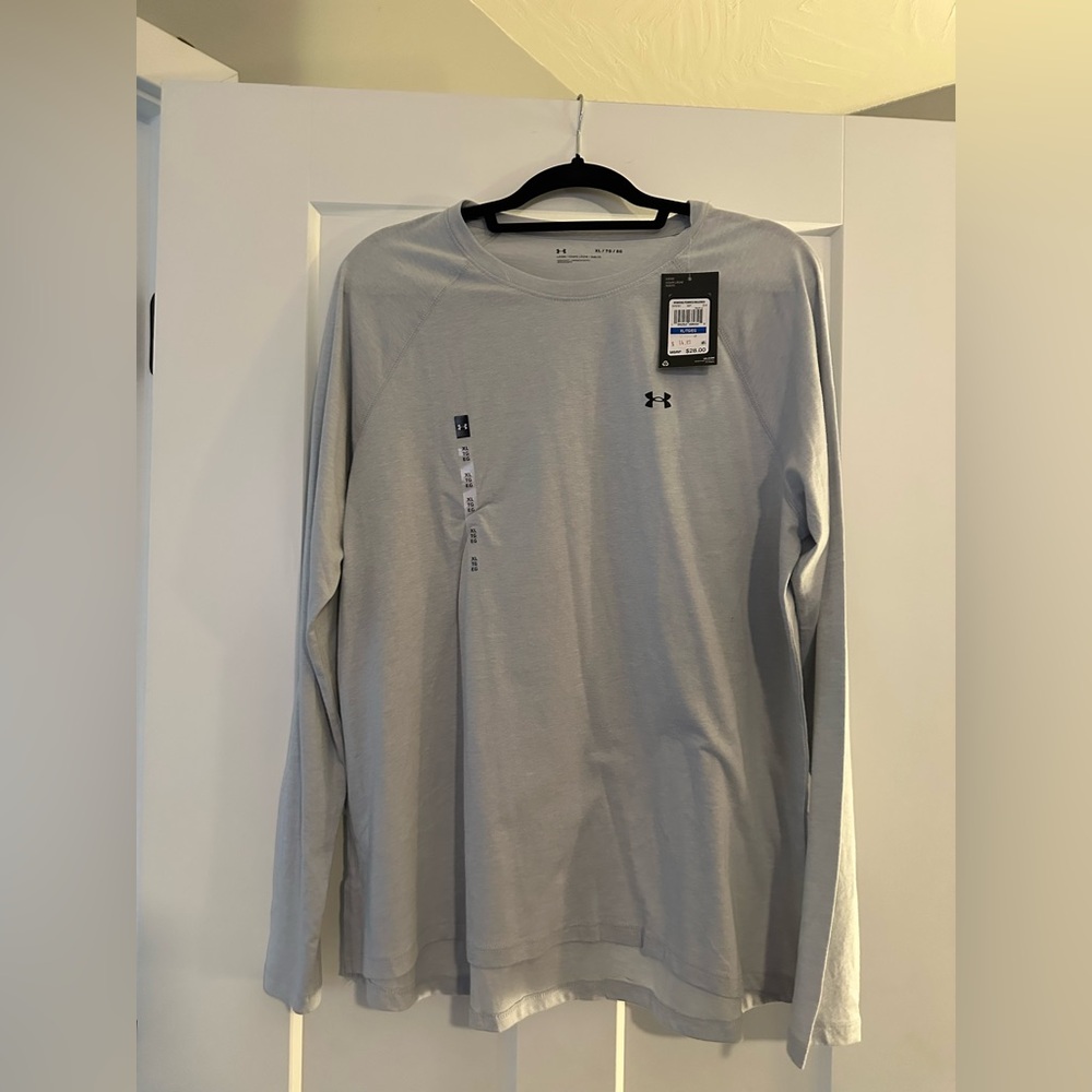 Under Armour Gray Long Sleeve Tee